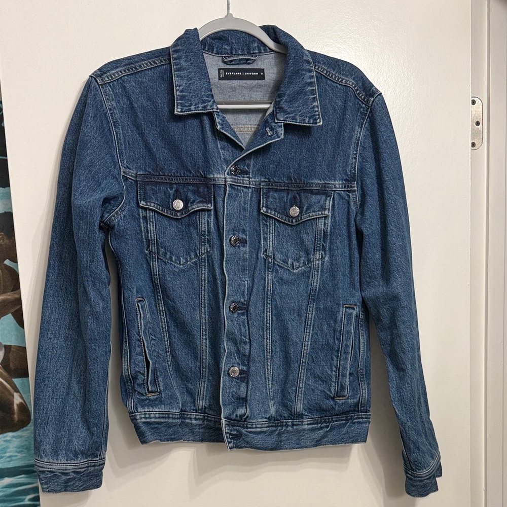 Everlane Blue Denim Jacket for Men